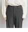 裏起毛バックゴム ストレートパンツ-ウォッシャブル-