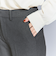 裏起毛バックゴム ストレートパンツ-ウォッシャブル-