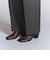 裏起毛バックゴム ストレートパンツ-ウォッシャブル-