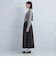 ＜SHIORI IRIE × green label relaxing＞リボンプルオーバー × ジャカードスカート