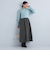 ＜SHIORI IRIE × green label relaxing＞リボンプルオーバー × ジャカードスカート