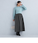 ＜SHIORI IRIE × green label relaxing＞リボンプルオーバー × ジャカードスカート