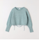 ＜SHIORI IRIE × green label relaxing＞リボンプルオーバー × ジャカードスカート