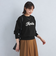 ロゴ ニット プルオーバー -ウォッシャブル-