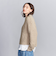 ビジュー×フェザーヤーン クルーネックニット