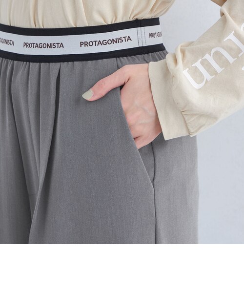 別注】＜PROTAGONISTA＞ロゴ ワイド パンツ｜ユナイテッドアローズ  