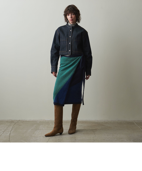 スカート 「Steven Alan」インターシャ ニット スカート レディース Steven Alan＞インターシャ ニット スカート Steven Alan ユナイテッド