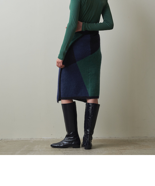 スカート 「Steven Alan」インターシャ ニット スカート レディース Steven Alan＞インターシャ ニット スカート Steven Alan ユナイテッド