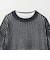 ラメ メッシュニット＋Tシャツ ＜A DAY IN THE LIFE＞