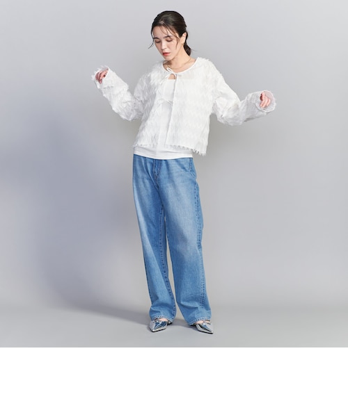 エンブロイダリー 2WAY シアーブラウス｜ユナイテッドアローズ  