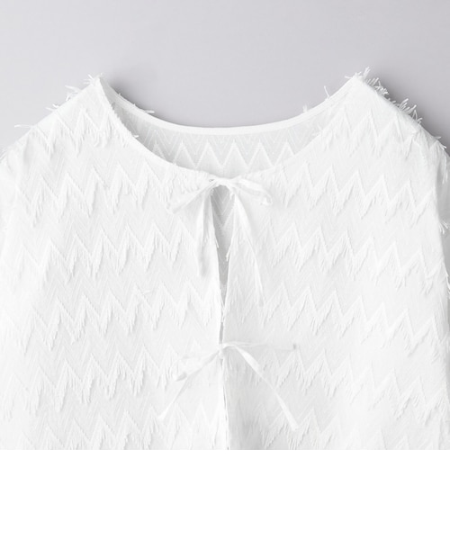 エンブロイダリー 2WAY シアーブラウス｜ユナイテッドアローズ  