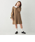 チェック シロエリ ワンピース / キッズ 140cm-160cm