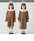 チェック シロエリ ワンピース / キッズ 100cm-130cm