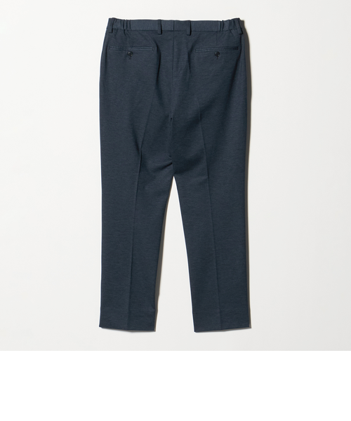 【極美品】UNITED ARROWS ノーカラー パンツセットアップ 34 ポンチ プリント ノープリーツスラックス-セットアップ対応-＜A