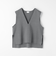 DEEP ディープ Vネック ニット Aライン ベスト -ウォッシャブル-