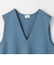 DEEP ディープ Vネック ニット Aライン ベスト -ウォッシャブル-