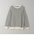 ギマコットン SWIT ボーダー クルーネック ニット ‐ウォッシャブル‐
