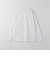 LONG FIBER COTTON クリア モックネック カットソー