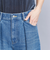 フロントタック デニムパンツ