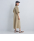 ［size SHORTあり］フレンチリネン シャツ ワンピース