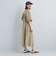 ［size SHORTあり］フレンチリネン シャツ ワンピース