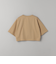 コットンポリエステル クロップド Tシャツ