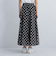 ［size SHORTあり］シアー ドット 無地 フレア スカート
