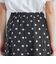 ［size SHORTあり］シアー ドット 無地 フレア スカート