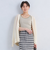 チュール トリミング タンクトップ