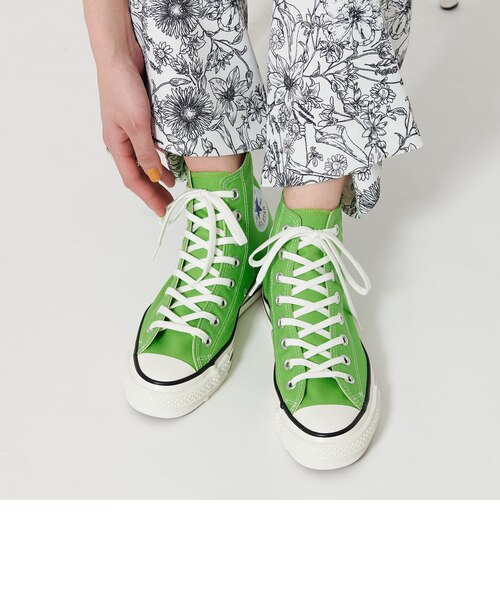 CONVERSE＞ALL STAR HI MADE IN JAPAN ライム/スニーカー