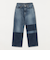 パッチワーク デニムパンツ