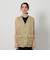 キュプラブレンド Vネック ベスト