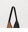 ＜MELO＞2TONE トライアングル トートバッグ