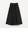 ボリューム ギャザー フレア スカート
