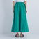 ボリューム ギャザー フレア スカート
