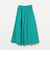 ボリューム ギャザー フレア スカート