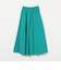ボリューム ギャザー フレア スカート