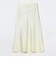 ワッシャー サテン ナロー スカート