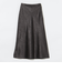 ワッシャー サテン ナロー スカート