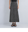 ワッシャー サテン ナロー スカート
