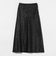 ワッシャー サテン ナロー スカート