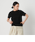 コットンナイロン天竺 シアー クルーネック ショートスリーブTシャツ