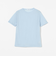 コットンナイロン天竺 シアー クルーネック ショートスリーブTシャツ
