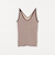 ＜Robert P. Miller＞リブ カップ付き キャミソール タンクトップ