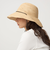 ワイドブリム ラフィアハット