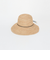 ワイドブリム ラフィアハット