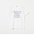＜at ease＞ロゴ プリント Tシャツ