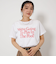 ＜at ease＞ロゴ プリント Tシャツ