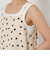 ＜at ease＞ドット キャミソール