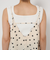 ＜at ease＞ドット キャミソール